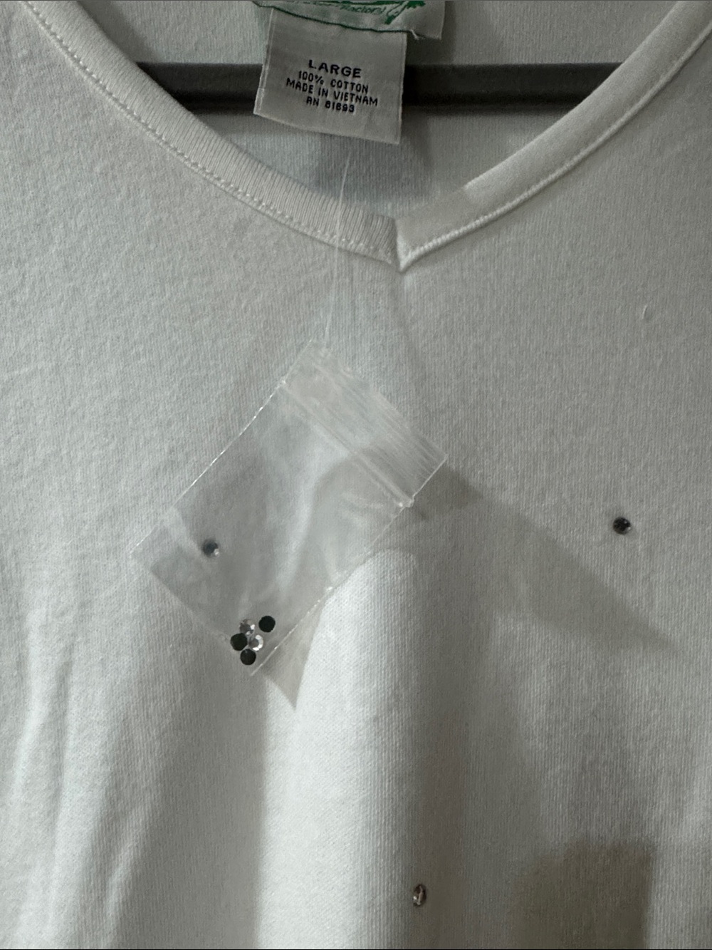 Quacker Factory Rhinestone T-shirt - Picture 4 of 4
